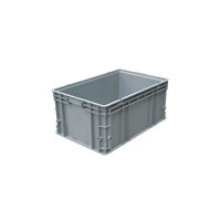 Boîte de stockage logistique Caisses en plastique Conteneur Entrepôt Bon marché Prix Empilable Industriel UE Plastique pour Poisson Palette Plastique