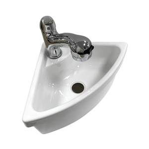 Commercio all'ingrosso piccolo triangolo acrilico angolo singolo lavabo RV <span class=keywords><strong>bagno</strong></span> <span class=keywords><strong>lavandino</strong></span> per <span class=keywords><strong>Camper</strong></span> roulotte RV barca - Product Image 1