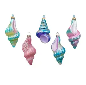 Most Creative Glass Ornaments Glass Pendants about Marine Organism Hanging on Christmas Tree and House Decoration