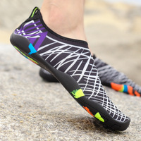 Bottes de pataugeoire en caoutchouc à séchage rapide pour la pêche en plein air, chaussures de sports aquatiques de plage d'été