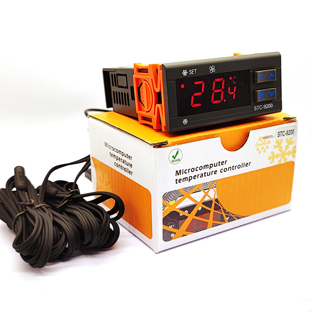 Smart Digital Thermostat STC-9200 Customizable Refrigerator Temperature Control OEM and ODM Supported