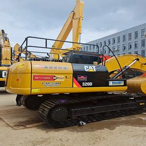 Bonne condition de travail Pelle sur chenilles Caterpillar 320D d'occasion bon marché pelle hydraulique Cat 320D en stock - Product Image 3