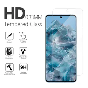 9H HD Protective Tempered Glass For Google Pixel 8 Pro Screen Protector Protection Cover Film For Google Pixel 6A 7A Pixel6