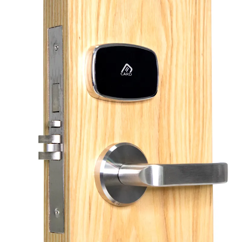 2021 New stainless steel Split Design Hotel Rfid Electronic Lock Intelligent Split Door Handle Lock living room Door Lock