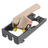 Poignée de porte de voiture 82620-1G000 Poignée de porte intérieure avant droite Convient pour KIA Rio 2007-2011 Poignée de porte intérieure Beige + Noir