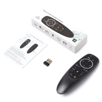 Télécommande Gyroscope KSW G10/G10S 2.4G avec Rétroéclairage et Fonction Souris Aérienne, Portée 10m, 4 Boutons, Piles AAA, Matériau ABS pour Contrôle Aérien