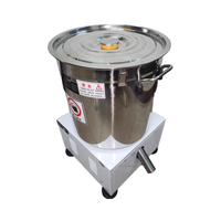 1400 R/minuut ontvettingsmachine voor bananenchips en aardappelchips, centrifugale ontwateringsmachine