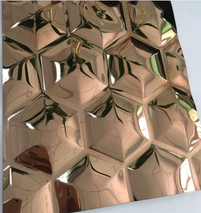 8K mạ vàng tấm thép không gỉ 316/316L đồ trang sức tấm 904L/304L lớp 2B Uốn/Hàn/đấm/cắt bao gồm - Product Image 4