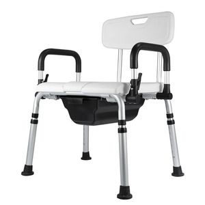 360 Degree Rotating <b>Shower</b> <b>Chair</b> Aluminum Alloy Non Slip For Elderly And Pregnant Women - Product Image 2