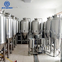 Machine à bière artisanale miniature de 100 litres, équipement de brassage
