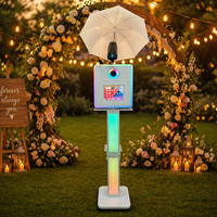 Fournitures de fête, cabine photo iPad facile à assembler, coque portable pour cabine photo selfie DSLR pour les événements de mariage