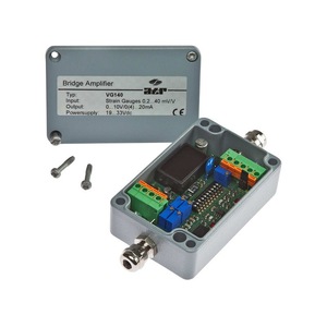 Amplificateur de pont ATR VG140, jauge de contrainte 0,2-40 mV/V, sortie 0-10V/4-20mA, alimentation 19-33Vdc - Product Image 1
