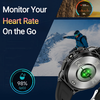 Montre connectée GPS personnalisée OEM ODM SDK ouvert multi-satellites pour activités de plein air avec boussole AMOLED et suivi d'activité pour la randonnée (pour marque)