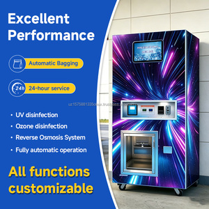 Fully Automatic Bagged <b>Ice</b> <b>Maker</b>, Reverse Osmosis Water <b>Ice</b> Vending Machine,<b>ice</b> Vending Machine with Auto Bagging - Product Image 5