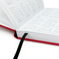 Agenda en cuir PU 2027 avec logo personnalisé, carnet de notes en cuir, journal d'affaires, agenda pour cadeau d'entreprise