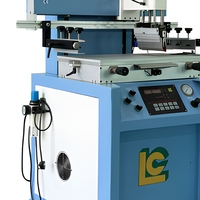 Machine d'impression à plat semi-automatique à une couleur avec contrôle PLC pour l'emballage papier, le PVC et les composants électroniques