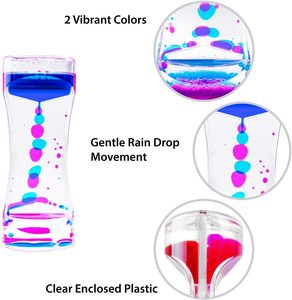 Liquid Motion Handheld Oil Timer Bubbler Liquid Hourglass Sensory Squeeze Juguetes para niños y adultos con autismo Ansiedad - Product Image 4