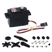 Servomoteur standard MY MS-422 à engrenages en plastique, 4,1 kg.cm, 0,16 sec/60, 25T, pièces pour avion RC, accessoires de réparation de moteur de jouet télécommandé