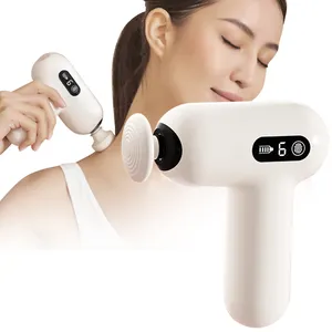 2024 Vibration Body Arm Upgrade Percussion Handheld Electric Pistolet Body Deep Tissue Muscle Massage Gun For Athletes Deep