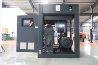 Compresor de Aire de Tornillo de Velocidad Variable con Imán Permanente de 45KW-90KW, Compresor de Aire Industrial Estacionario, Certificación CE, Silencioso