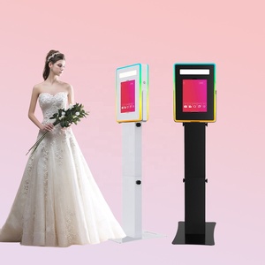 Xách tay vuông iPad Booth Vòng Booth tự động Photo Booth Head có thể tháo rời để bán hỗ trợ tùy biến với điền vào ánh sáng - Product Image 2