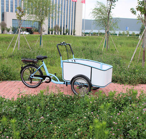 Vélo électrique à cadre en alliage d'aluminium Vélo <span class=keywords><strong>cargo</strong></span> électrique familial <span class=keywords><strong>danois</strong></span> - Product Image 1