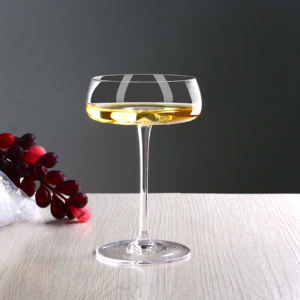 Bicchiere di vetro di vetro di <span class=keywords><strong>tulipano</strong></span> bicchiere di vetro di alta qualità calice di lusso a gambo lungo bicchieri di cristallo flauti di Champagne - Product Image 4