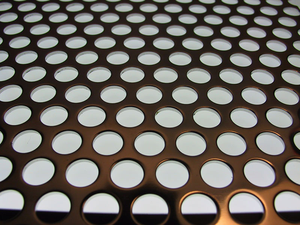 Factory Wholesale Gold Perforated <b>Brass</b> <b>Sheet</b> Ultra-Thin Perforated Plate Customized Size Bright Color ISO9001 ROHS Certified - Product Image 2
