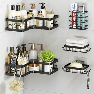 Estante Adhesivo Organizador <span class=keywords><strong>de</strong></span> Baño para <span class=keywords><strong>Ducha</strong></span> con Jabonera - Product Image 3