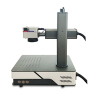Nouvelle machine de marquage et de gravure laser à fibre portable de bureau 20W-50W, refroidie par air, haute précision CNC, prise en charge DXF/AI