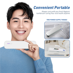 Portable Long <b>Toothbrush</b> Sterilizer Box Plug-in USB <b>Toothbrush</b> Disinfection <b>Case</b> Travel-Friendly <b>Toothbrush</b> Sanitizer - Product Image 5