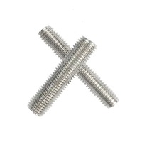 304 316 Stainless Steel Fully Threaded Stud All Thread Rod Custom Length Threaded Bar Factory Stock