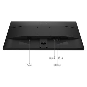 Moniteur de jeu Lenovo LOQ 27Q 10 27 pouces QHD IPS 180Hz Gris Lune - Product Image 5