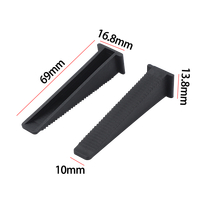 Système de carrelage autonivelant de type russe 1,5 mm, entretoises en plastique pour carreaux de porcelaine, cale et clips, accessoires pour carrelage de sol