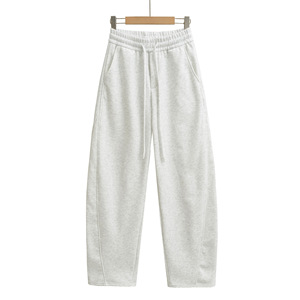 <span class=keywords><strong>Pantalon</strong></span> de survêtement taille haute pour <span class=keywords><strong>femme</strong></span> <span class=keywords><strong>en</strong></span> velours côtelé taille élastique Hip Hop <span class=keywords><strong>pantalon</strong></span> coupe ample pour l'automne hiver - Product Image 6