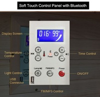 Sauna Portátil de Carbono y Luz Roja con Tubos Infrarrojos, en Stock, Entrega Rápida, para el Cuidado de la Salud en Interiores