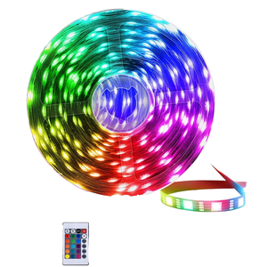 Usb RGB Đồng <span class=keywords><strong>LED</strong></span> Strip ánh sáng cho ứng dụng điều khiển bảy màu sắc thay đổi bầu không khí Strings cho chiếu sáng cảnh quan CE ROHS - Product Image 3