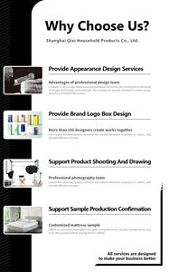 Colchón de Espuma Gruesa y Cómodo de Estilo Moderno con Buena Elasticidad y Funda Extraíble para Muebles de Dormitorio - Product Image 2