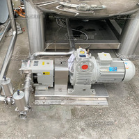 Réservoir de mélange industriel en acier inoxydable SPX 15T avec homogénéisateur pour savon liquide, shampooing, équipement de production de crème cosmétique