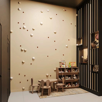 Présentoir à bijoux élégant et personnalisé, éclairage LED écologique et étanche pour la décoration intérieure de restaurant