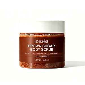Fabricant en gros OEM/ODM ICESEA Gommage corporel à l'extrait de sucre rouge Vitamines E et C Sel Exfoliant doux Peau lisse et soyeuse Adultes - Product Image 6