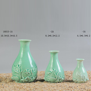 Jarrones de flores de cerámica, decoración del hogar, Océano - Product Image 4