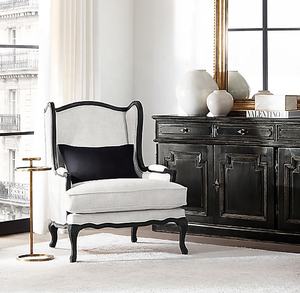 <span class=keywords><strong>Fauteuil</strong></span> moderne de loisirs en tissu pour salon <span class=keywords><strong>à</strong></span> <span class=keywords><strong>dossier</strong></span> <span class=keywords><strong>haut</strong></span> <span class=keywords><strong>Fauteuil</strong></span> simple de luxe nordique - Product Image 2