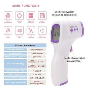 Livraison rapide en stock électronique ir thermomètre infrarouge <span class=keywords><strong>frontal</strong></span> sans contact - Product Image 6
