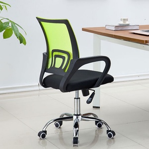 Chaise de bureau pivotante en maille confortable et moderne à prix abordable, noire, 2022 - Product Image 6
