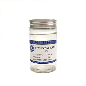Polymeres <span class=keywords><strong>OH</strong></span> en silicone 80000 cst PDMS RTV107 pour matière première de mastic silicone - Product Image 2