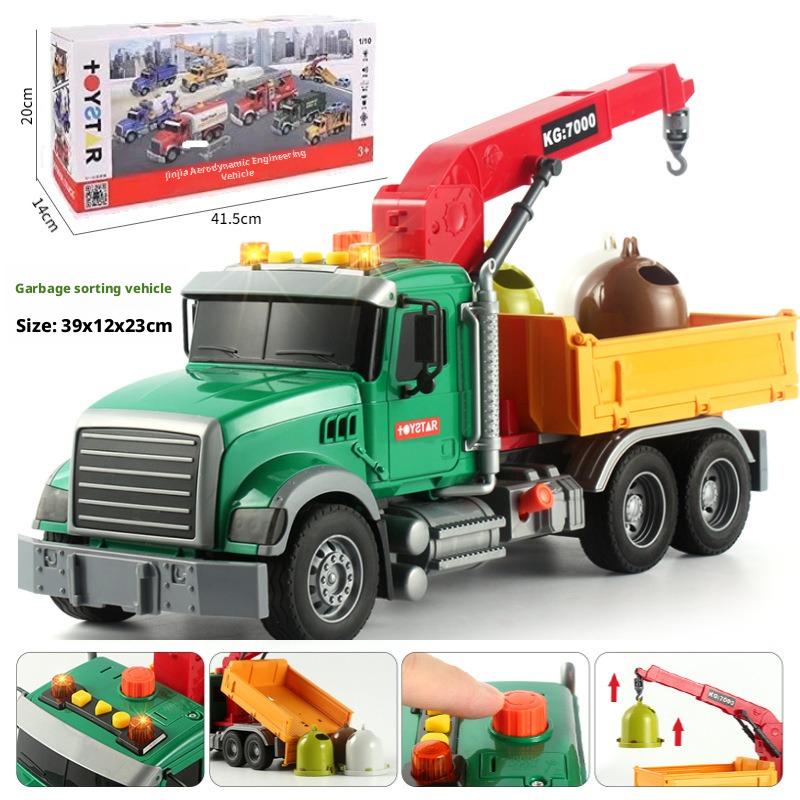 Camion de tri des ordures