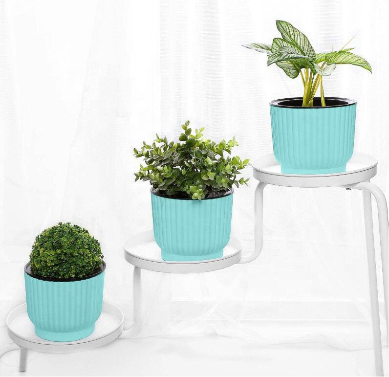 6 Zoll Selbstbewssernde Tpfe fr Zimmerpflanzen, 6er-Pack Grne  Kunststoff-Blumentpfe fr Alle Zimmerpflanzen, Blumen, Afrikanische  Veilchen| Alibaba.com