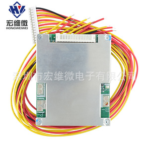 Carte BMS Hongwei Micro 60V 16 cellules 50A avec équilibrage pour la protection des batteries de véhicules électriques - Product Image 3