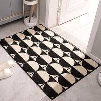 Tapis de porte et tapis en mousse modernes, lavables, rembourrés, doux, confortables, antidérapants, pour entrée, tapis de sol intérieur